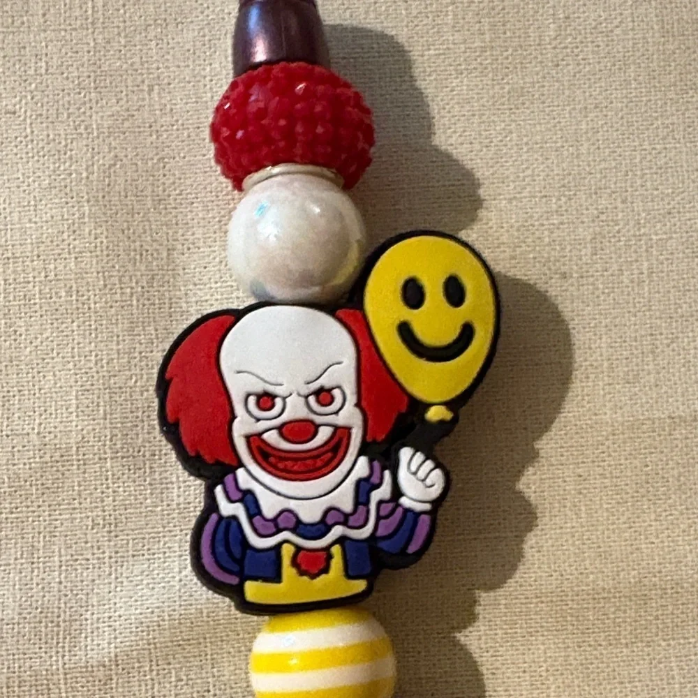 Fun Character-Themed DIY Pen Set with Black and Purple Accents #2